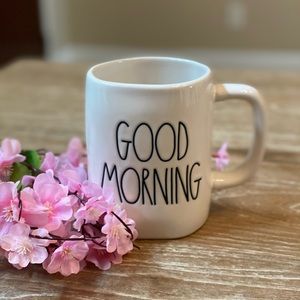 Rae Dunn GOOD MORNING mug